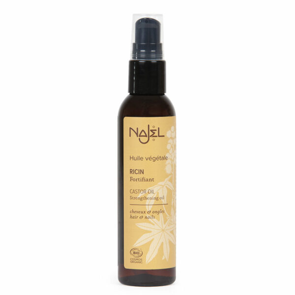 NAJEL COSMOS ORGANIC CASTOR oil certified by ECOCERT GREENLIFE