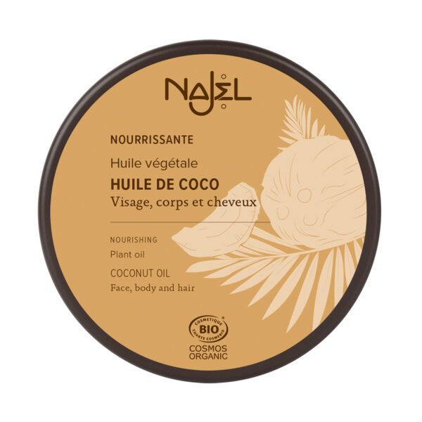 NAJEL COSMOS ORGANIC COCONUT OIL certified by ECOCERT GREENLIFE