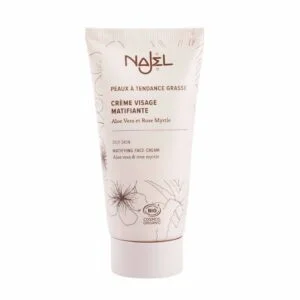 NAJEL Cosmos Organic Face cream - matifying - BULK 00 + BLO + Lemon and Aloe Vera + Rose Myrtle