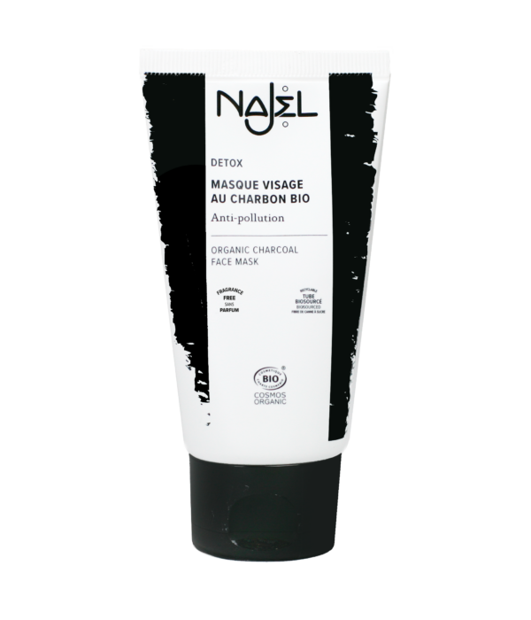NAJEL FACE MASK WITH ORGANIC CHARCOAL