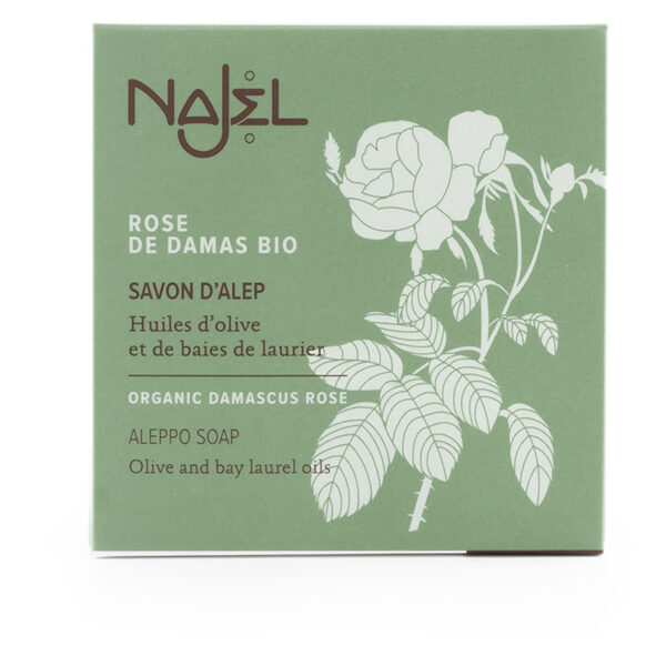 Najel Toilet Aleppo Soap with Organic Damascus Rose
