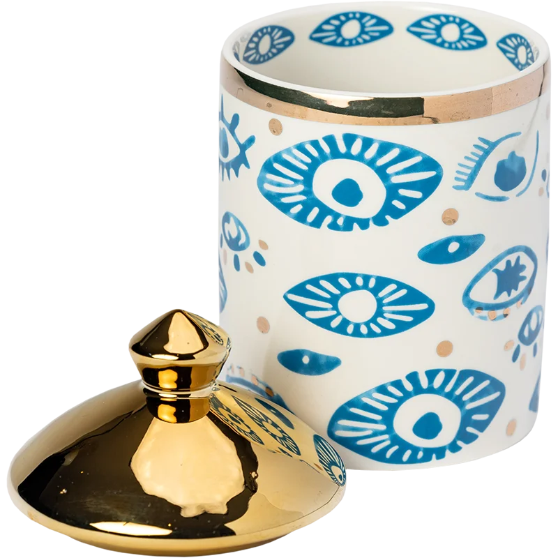 Evil Eye Canister