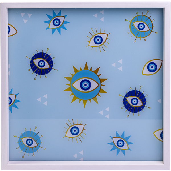 Square Evil Eye Tray (Medium)