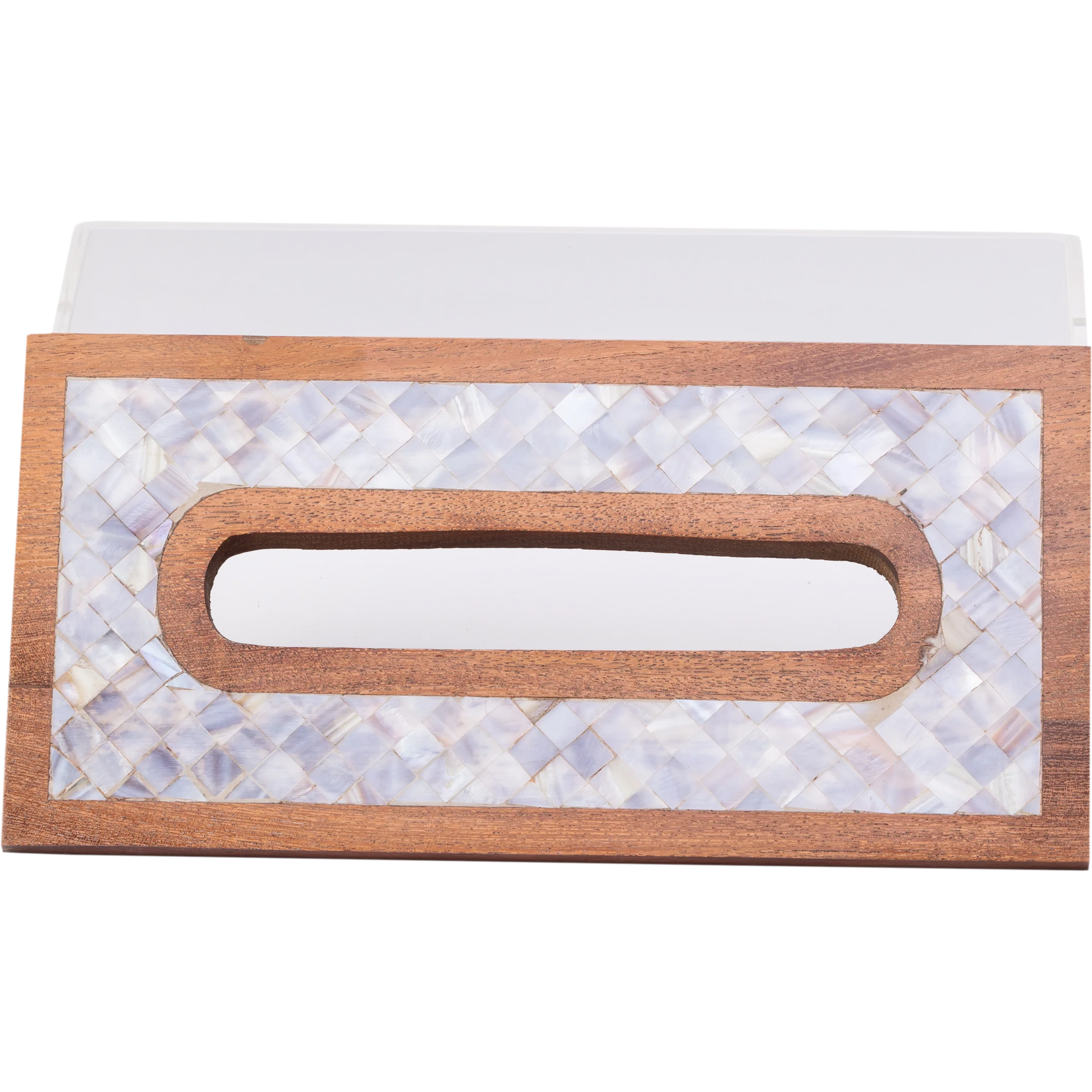 Mother of Pearl Tray Set 2, Tissue box ,and tea box