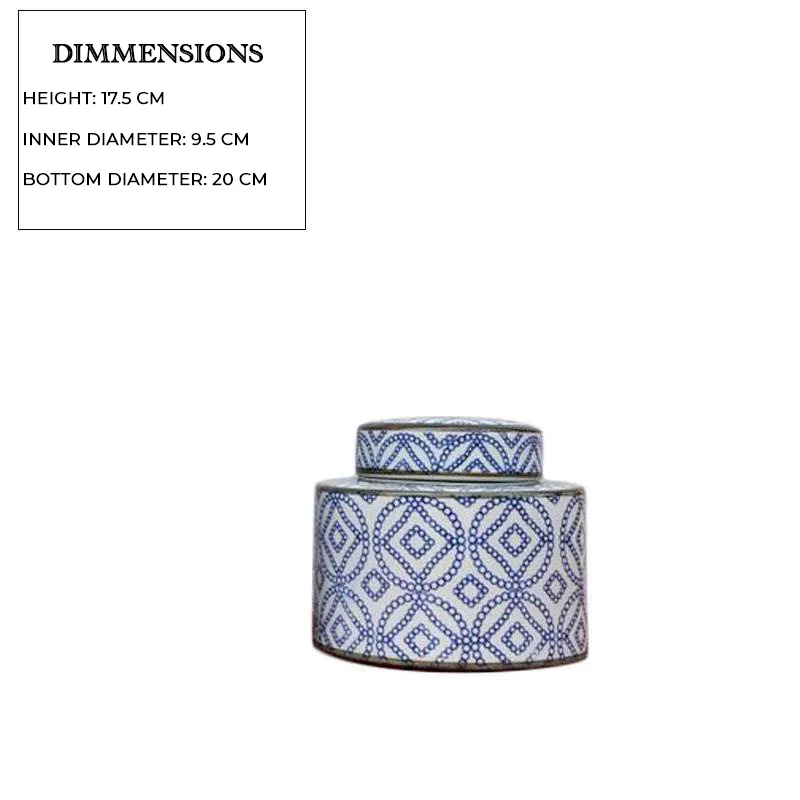 Small Jar Dimensions: H17.5cm x W20cm