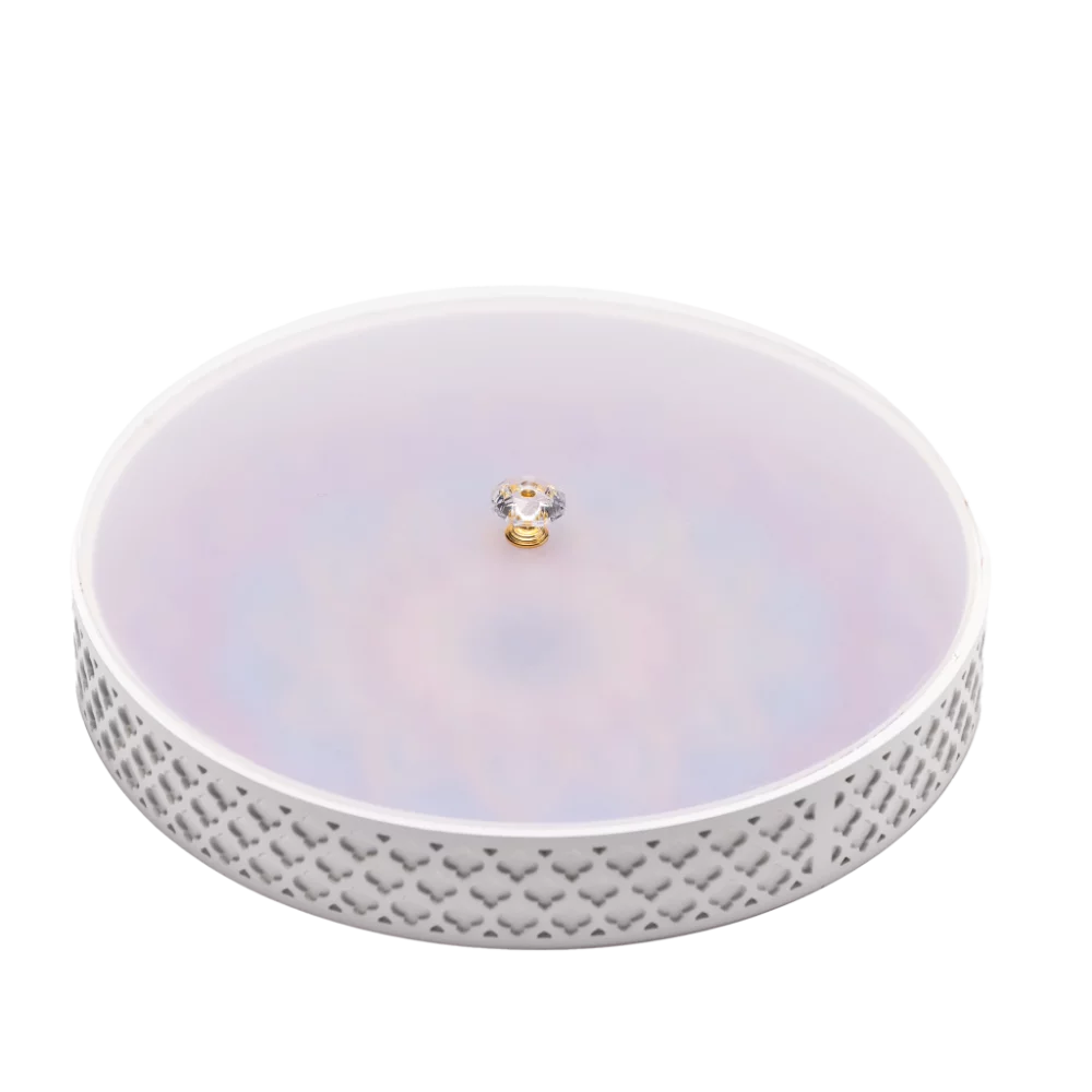 White Mandala Decorative Tray - Image 8